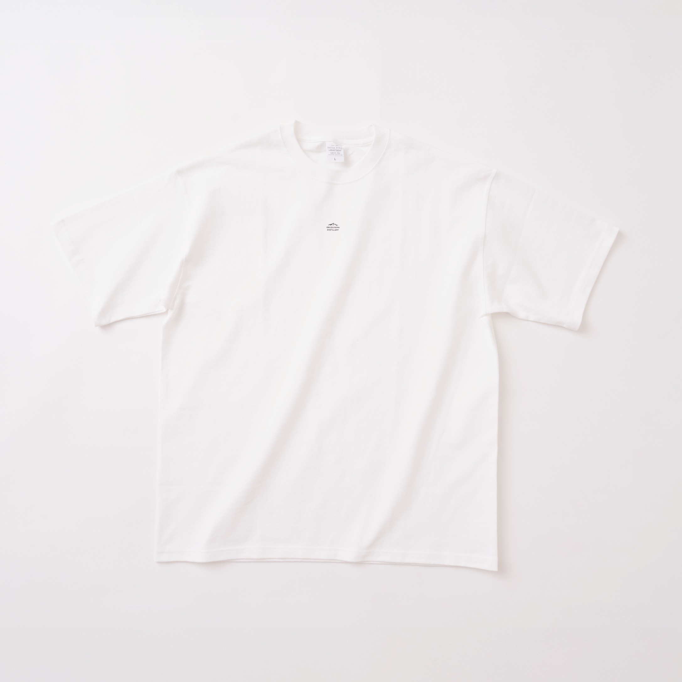 ビッグシルエットTシャツ　OSUZUYAMA DISTILLERY　白