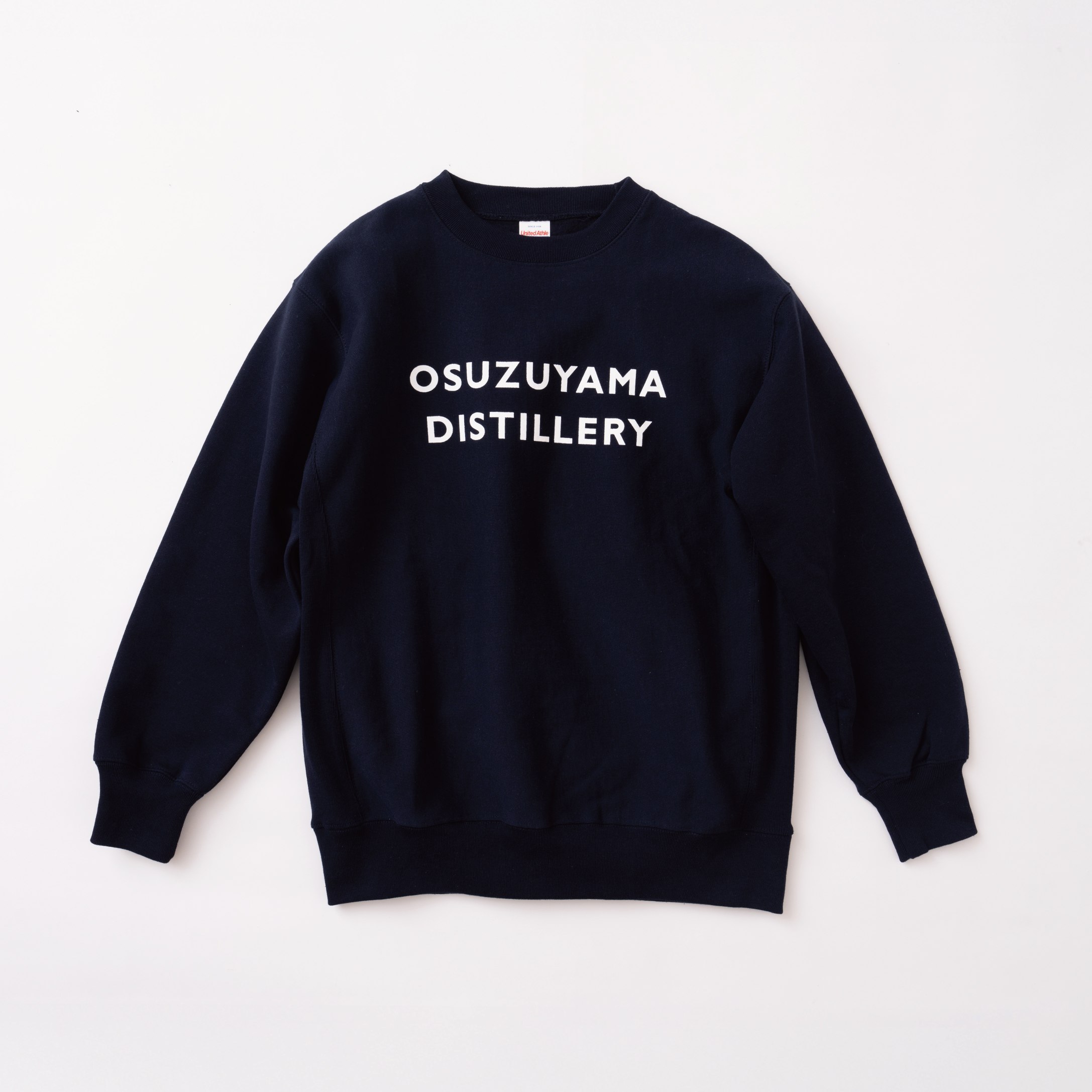 ヘビーウェイト クルーネ ックスウェット 　OSUZUYAMA DISTILLERY　紺